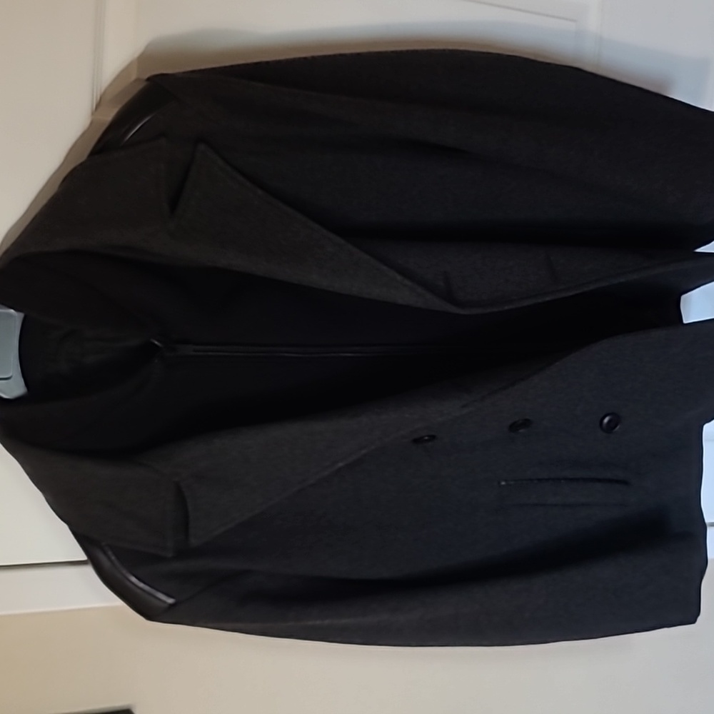 Kenneth Cole Reaction Gray pea coat